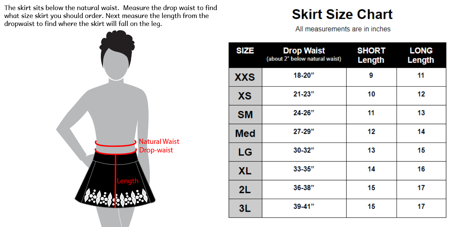 Simply Prime Skirt Form - Prime Dress Designs